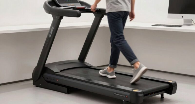 top under desk treadmills