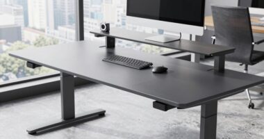 top wide sit stand converters