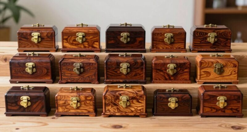 top wooden coin chests