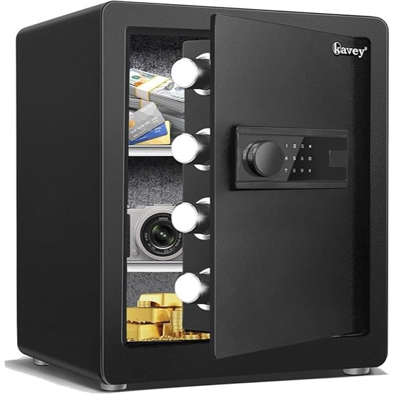 Kavey 2.0 Steel Security Safe with Touch Screen