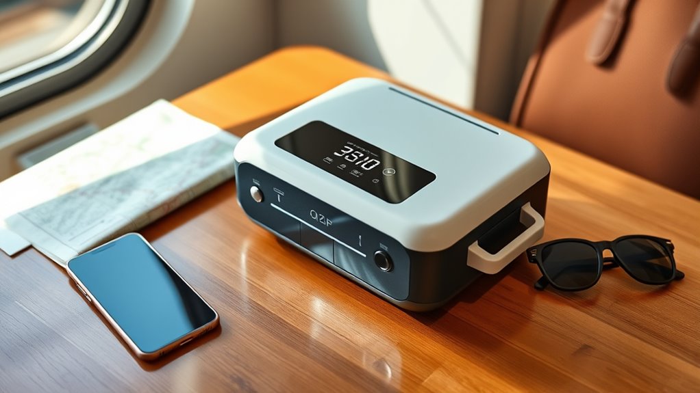 travel ready oxygen device considerations