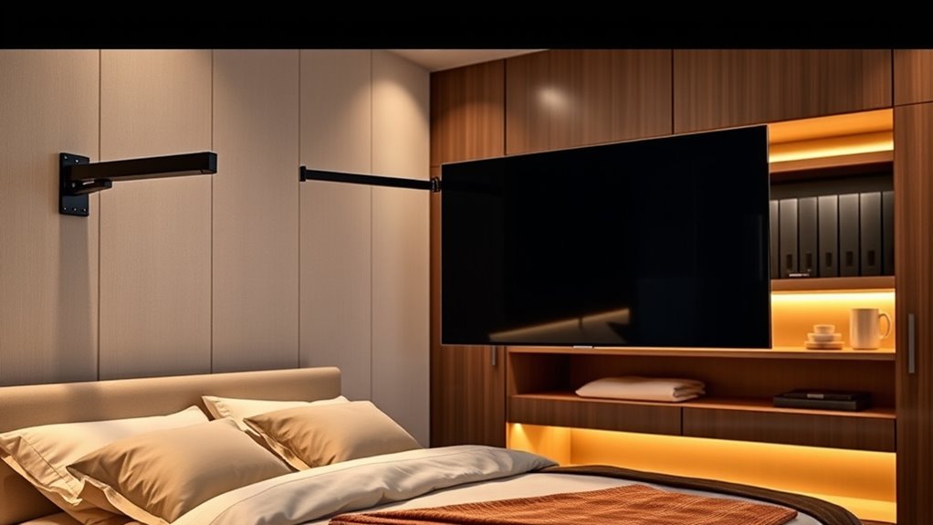 tv mount compatibility and features