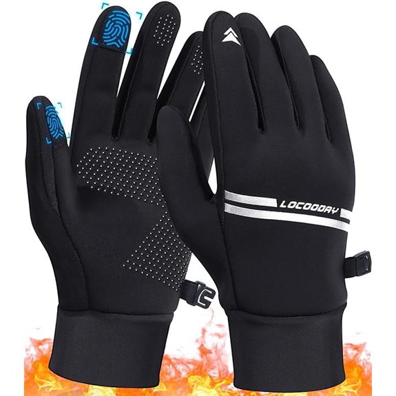 Windproof Touch Screen Winter Gloves for Men & Women