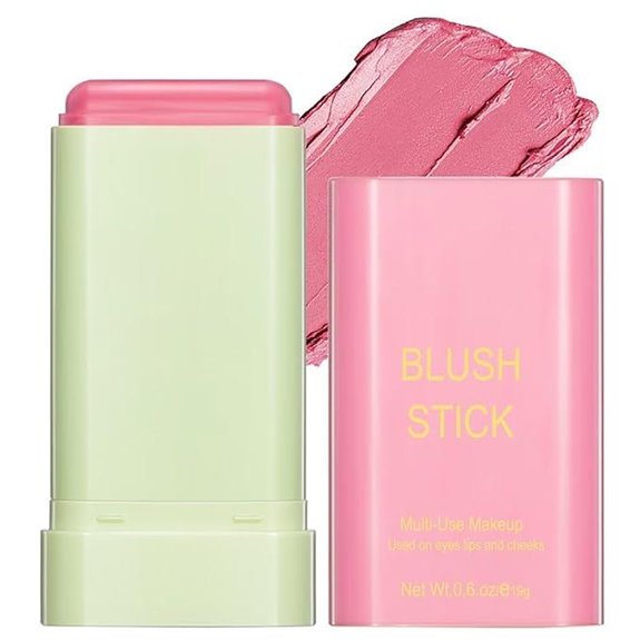 Multi-Use Waterproof Makeup Blush Stick in Shy Pink