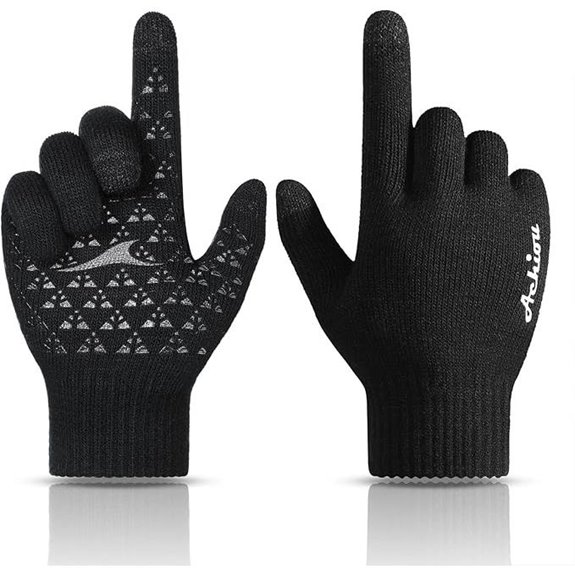 Achiou Winter Touchscreen Gloves for Men & Women