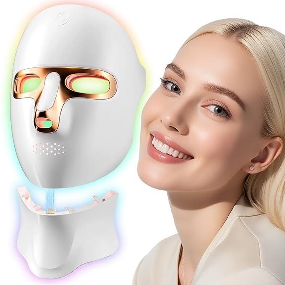 Cordless Red Light Therapy Face Mask