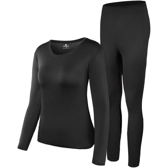 HEROBIKER Women's Thermal Underwear Set for Winter