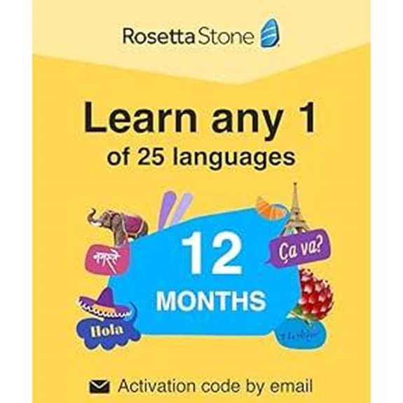Rosetta Stone Language Learning Software (12 Months)
