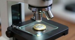 coin grading microscope setup
