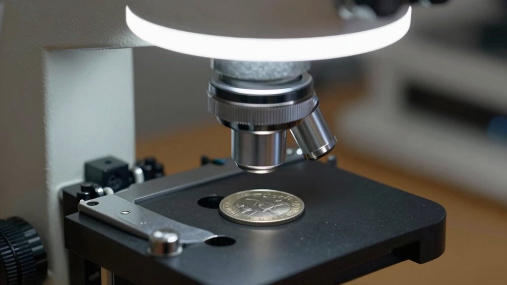 optimize coin microscope setup