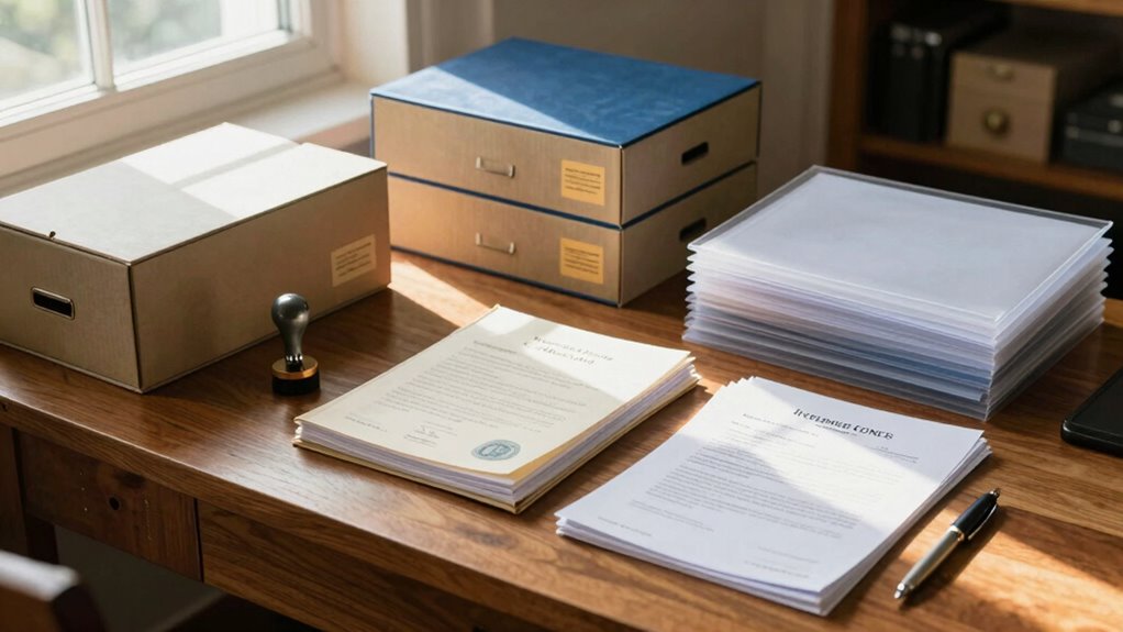 organize essential personal documents