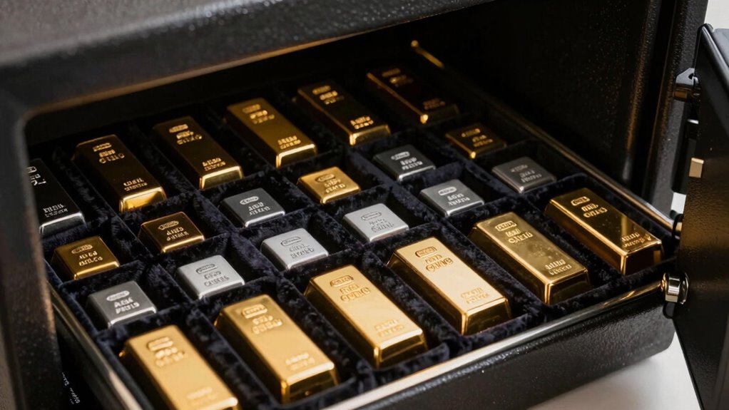 organized bullion for quick access