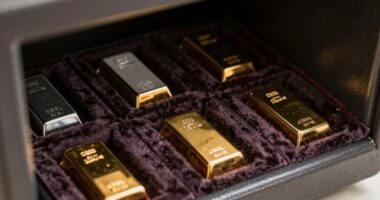 organized bullion storage method