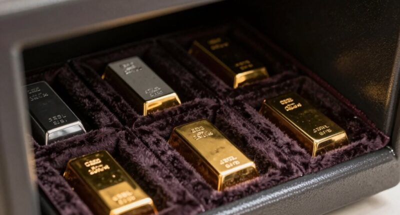 organized bullion storage method