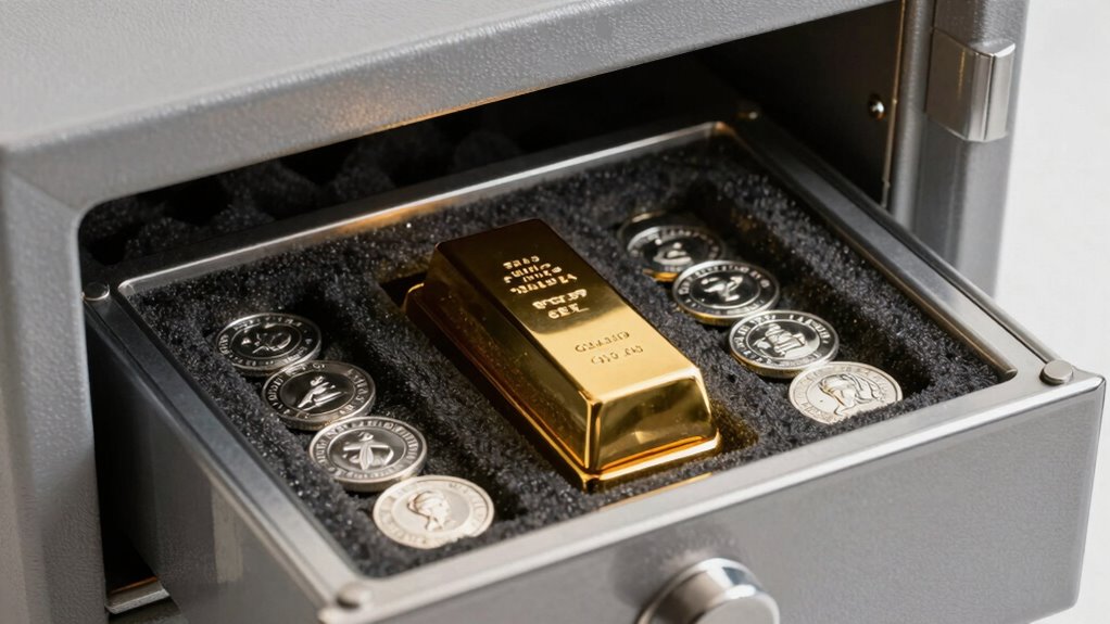 organized secure bullion storage
