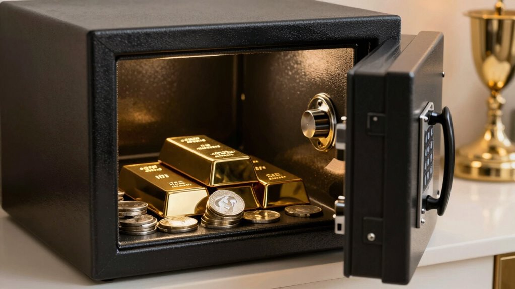 secure discreet bullion storage