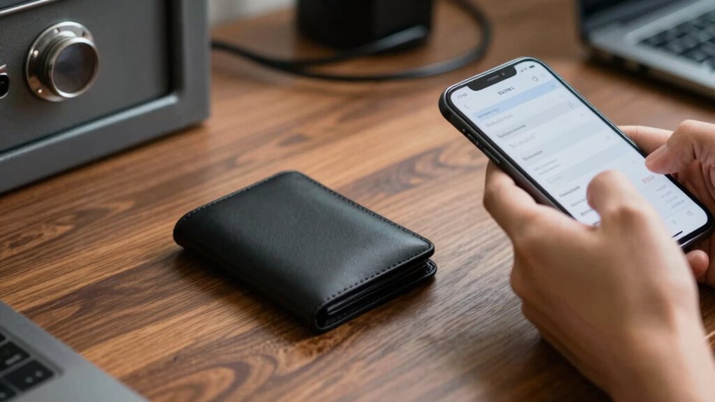 secure wallet minimize data