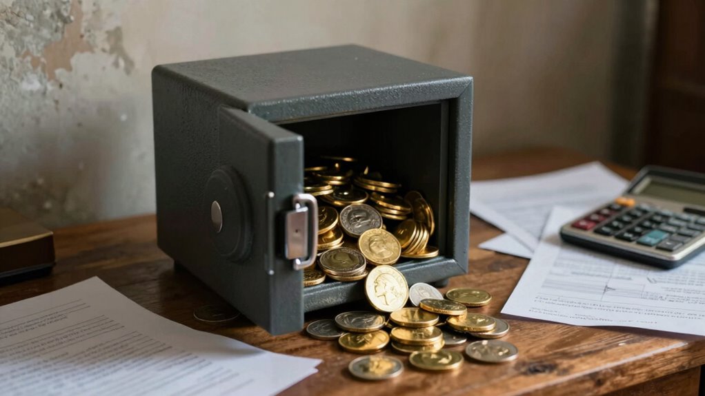 securely hide and maintain bullion