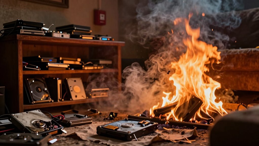 smart fire safety backups