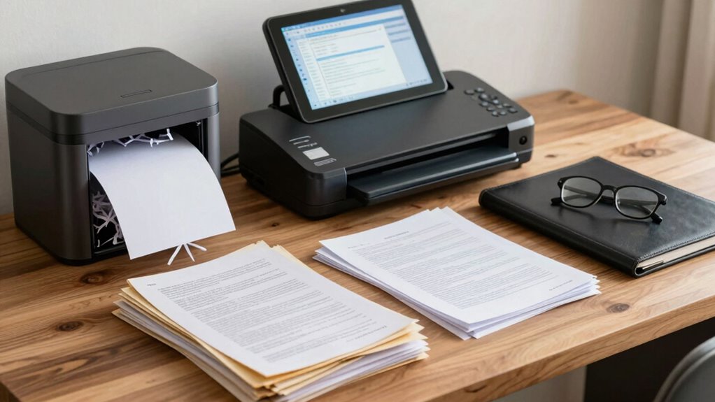 verify shred document proof