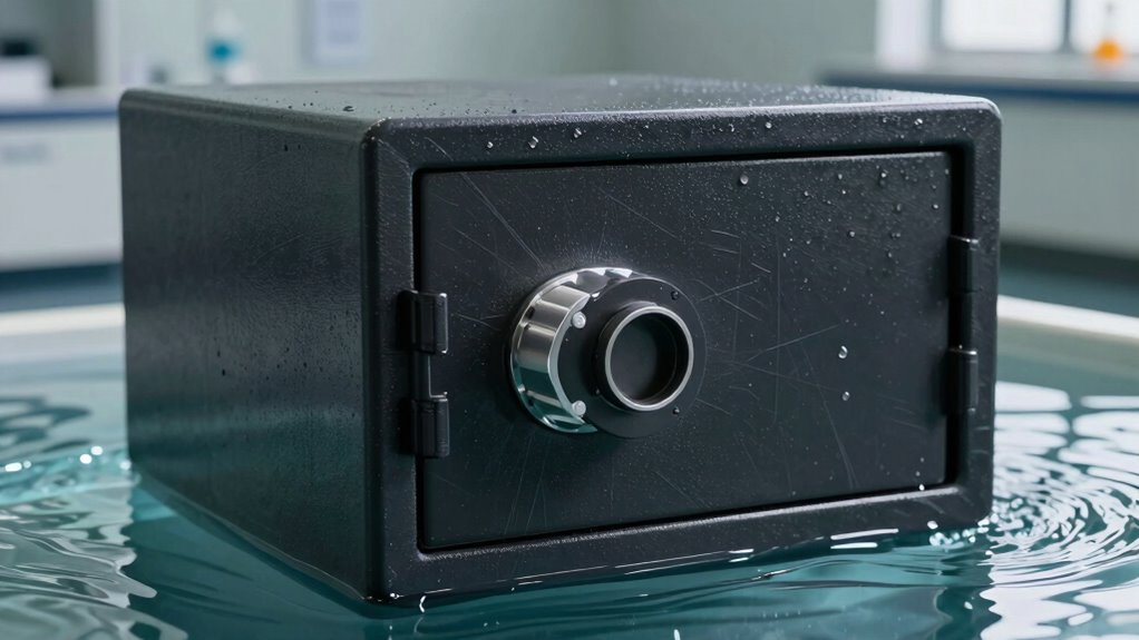 waterproof safe testing procedures