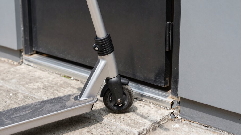 clear pathways through organized storage