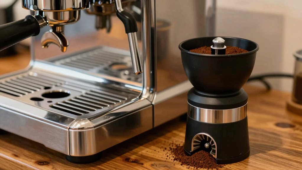 optimal espresso grinding precision