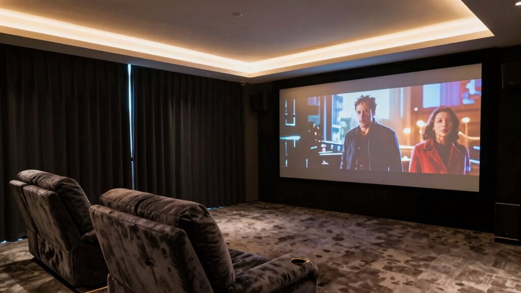 optimal movie lighting setup