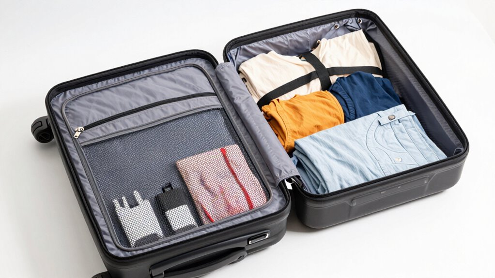 organized compartments for quick access