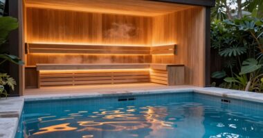 plunge or sauna choice
