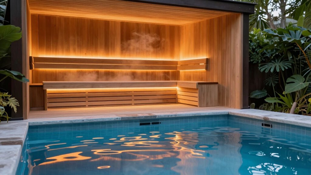 plunge or sauna choice