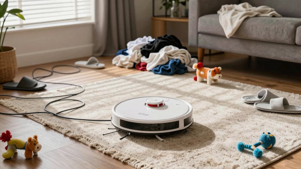 preventing vacuum obstacle traps