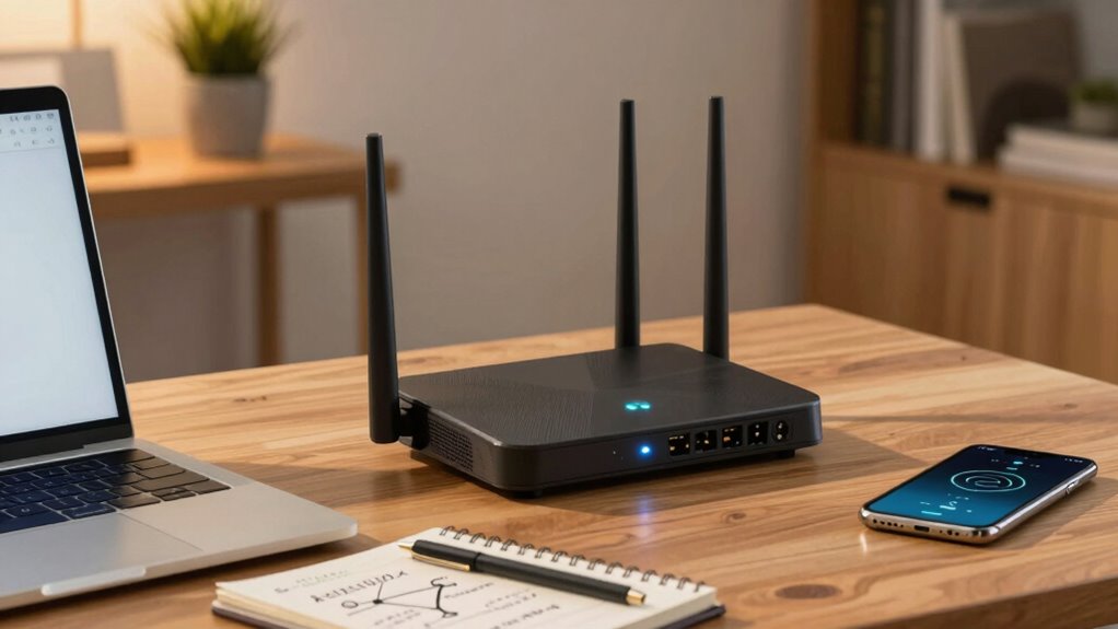 router maintenance and testing