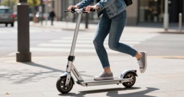 scooter turning radius impact