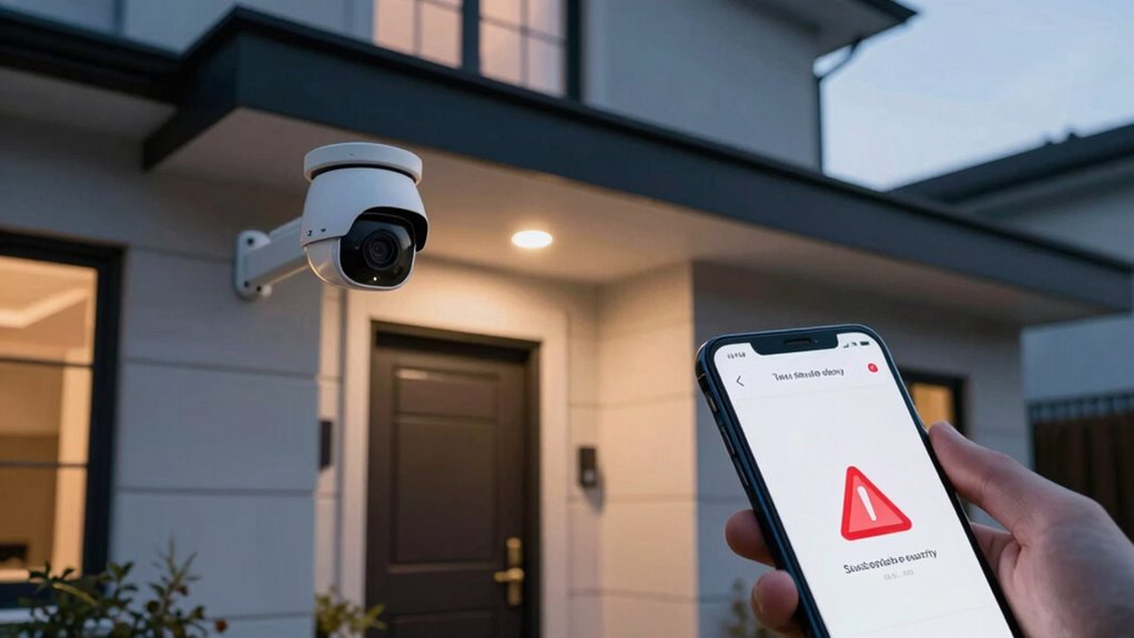 secure remote home monitoring