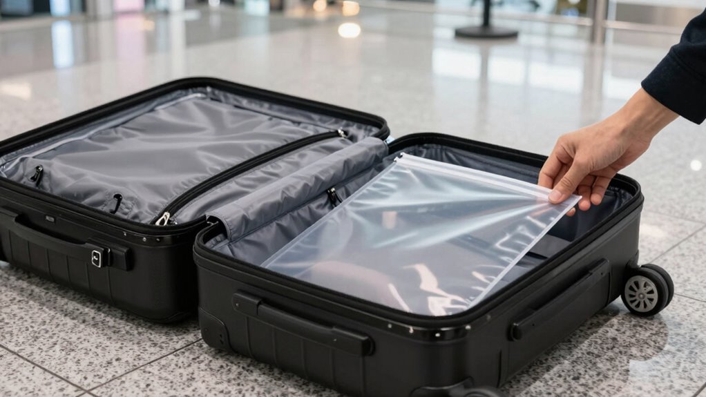 secure travel luggage features