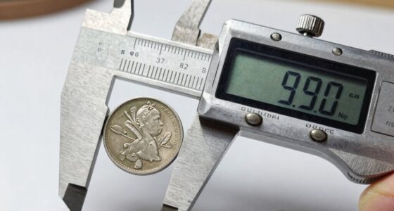 caliper enhances coin inspection
