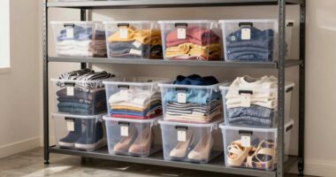 efficient storage for resale