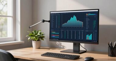 ergonomic monitor for productivity