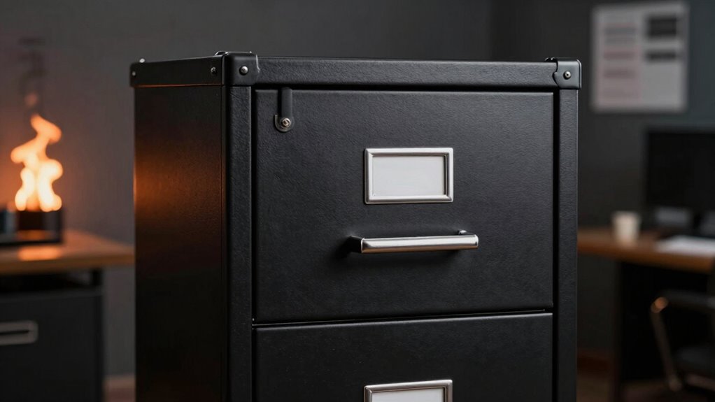 fire resistant secure document storage