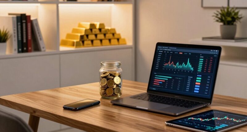 gold and crypto investments