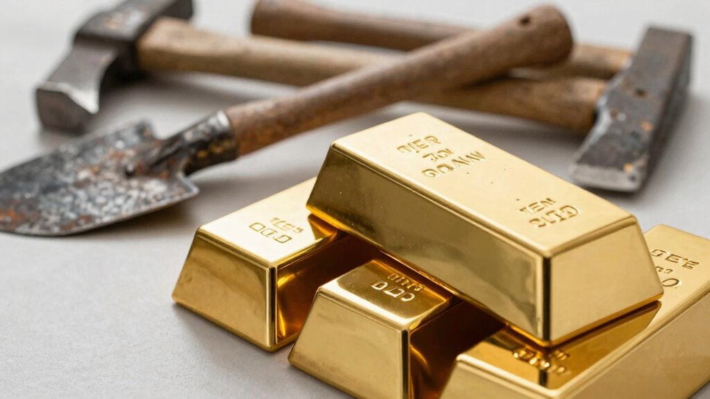 gold stock market divergence