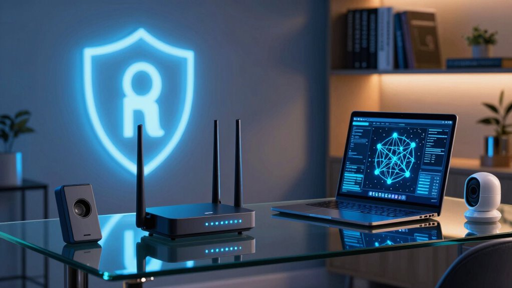 home network protects crypto