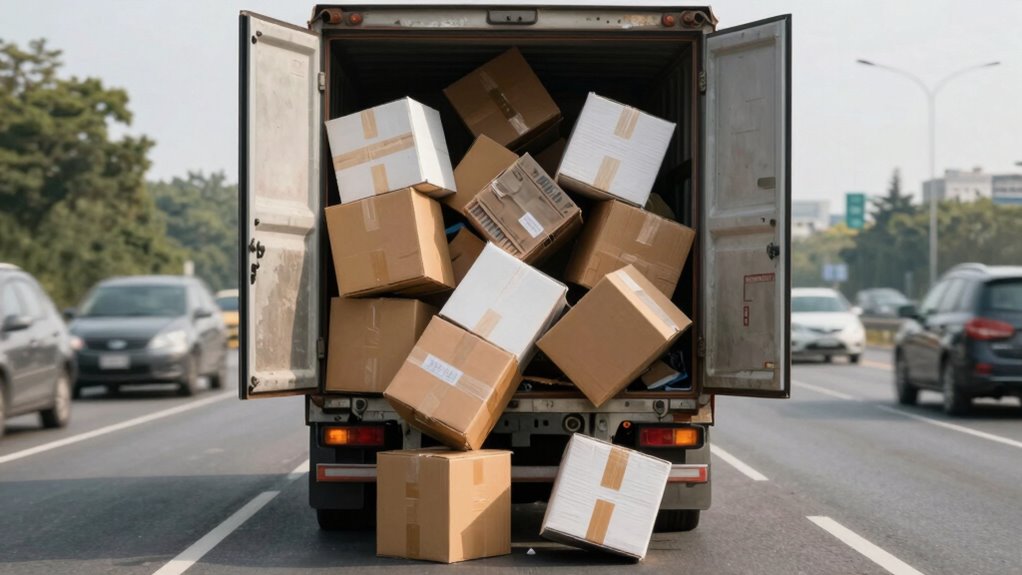 incorrect cargo loading safety