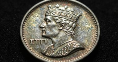 lighting alters coin perception