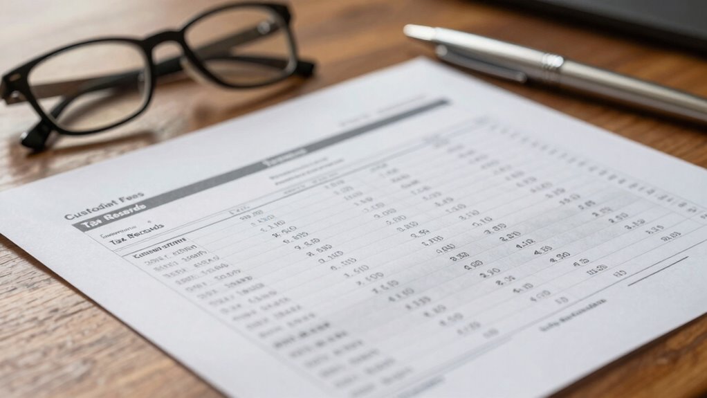 overlooked fee and tax details