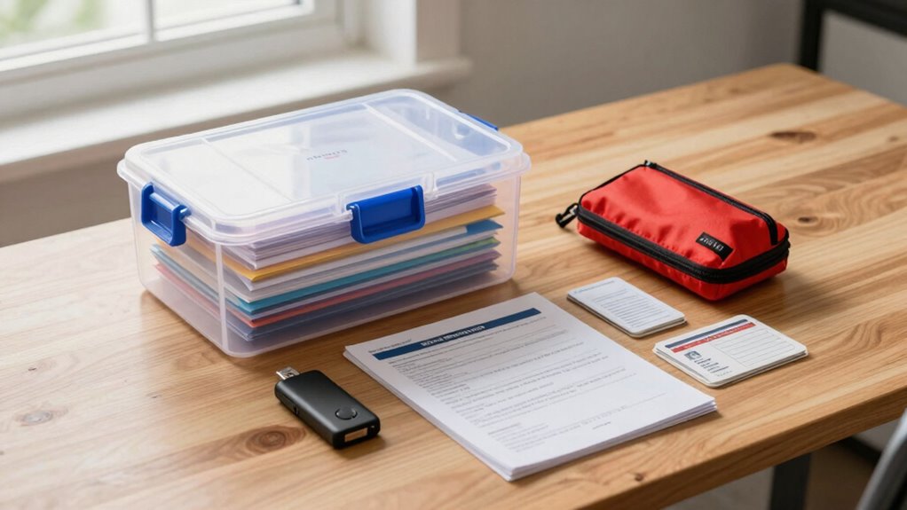 prepare digital emergency records