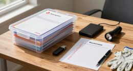 prepare emergency records kit