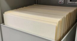 preserve documents with acid free storage