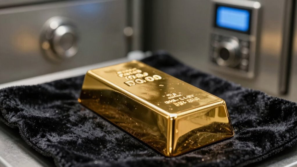 secure accessible gold storage